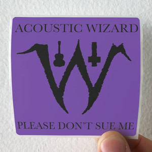 Acoustic-Wizard-Please-Dont-Sue-Me-Album-Cover-Sticker