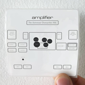 Amplifier-The-Astronaut-Dismantles-Hal-1-Album-Cover-Sticker Amplifier-The-Astronaut-Dismantles-Hal-1-Album-Cover-Sticker