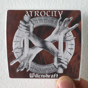 Atrocity-Willenskraft-Album-Cover-Sticker Atrocity-Willenskraft-Album-Cover-Sticker