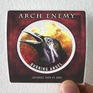 Arch-Enemy-Burning-Angel-Album-Cover-Sticker Arch-Enemy-Burning-Angel-Album-Cover-Sticker