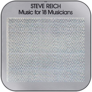 Steve Reich music for 18 musicians-3 Album Cover Sticker Album Cover Sticker