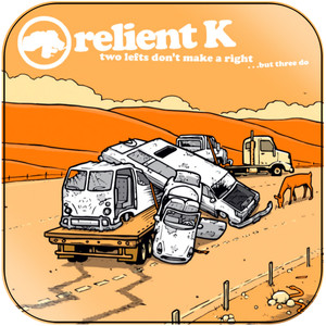 Relient K two lefts dont make a right but three do-1 Album Cover Sticker Album Cover Sticker