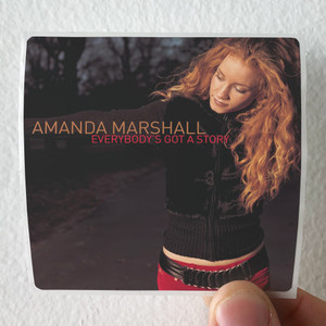 Amanda Marshall Everybodys Got A Story Album Cover T-Shirt Black