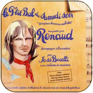 Renaud le ptit bal du samedi soir et autres chansons ralistes Album Cover Sticker Album Cover Sticker Renaud le ptit bal du samedi soir et autres chansons ralistes Album Cover Sticker Album Cover Sticker