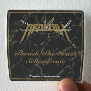 Arakain-Thrash-The-Trash-Schizofrenie-Album-Cover-Sticker Arakain-Thrash-The-Trash-Schizofrenie-Album-Cover-Sticker