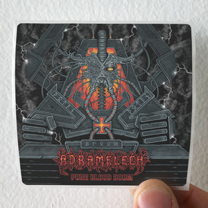 Adramelech Pure Blood Doom Album Cover T-Shirt Black