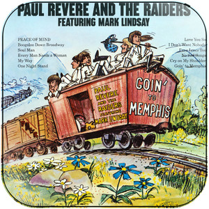 Paul Revere and The Raiders goin to memphis Album Cover Sticker Album Cover Sticker