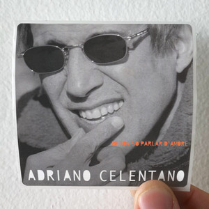 Adriano-Celentano-Io-Non-So-Parlar-Damore-Album-Cover-Sticker