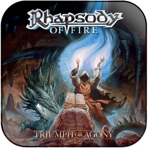 Rhapsody of Fire triumph or agony Album Cover Sticker Album Cover Sticker Rhapsody of Fire triumph or agony Album Cover Sticker Album Cover Sticker