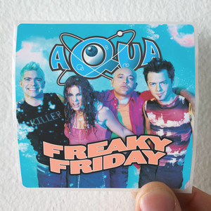 Aqua-Freaky-Friday-Album-Cover-Sticker Aqua-Freaky-Friday-Album-Cover-Sticker