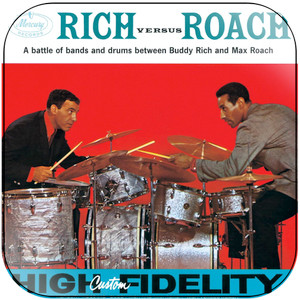 Buddy Rich rich versus roach Album Cover Sticker Album Cover Sticker