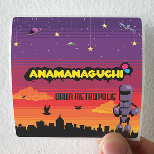 Anamanaguchi-Dawn-Metropolis-Album-Cover-Sticker Anamanaguchi-Dawn-Metropolis-Album-Cover-Sticker