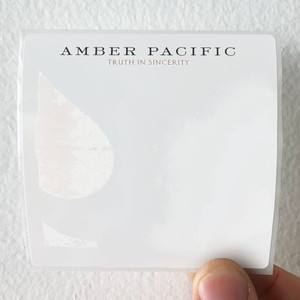 Amber-Pacific-Truth-In-Sincerity-Album-Cover-Sticker Amber-Pacific-Truth-In-Sincerity-Album-Cover-Sticker