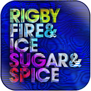 Rigby fire ice sugar spice Album Cover Sticker Album Cover Sticker Rigby fire ice sugar spice Album Cover Sticker Album Cover Sticker
