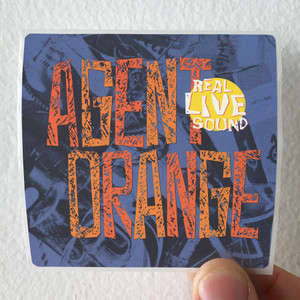 Agent-Orange-Real-Live-Sound-Album-Cover-Sticker Agent-Orange-Real-Live-Sound-Album-Cover-Sticker