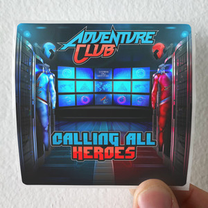 Adventure-Club-Calling-All-Heroes-Album-Cover-Sticker Adventure-Club-Calling-All-Heroes-Album-Cover-Sticker