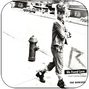 Rihanna we found love Album Cover Sticker Album Cover Sticker Rihanna we found love Album Cover Sticker Album Cover Sticker