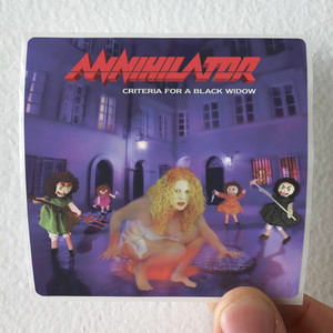 Annihilator-Criteria-For-A-Black-Widow-Album-Cover-Sticker Annihilator-Criteria-For-A-Black-Widow-Album-Cover-Sticker