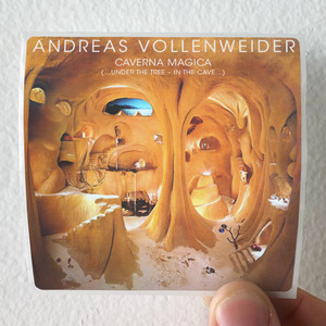 Andreas-Vollenweider-Caverna-Magica-Under-The-Tree-In-The-Cave-Album-Cover-Sticker