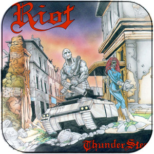 Riot thundersteel Album Cover Sticker Album Cover Sticker Riot thundersteel Album Cover Sticker Album Cover Sticker
