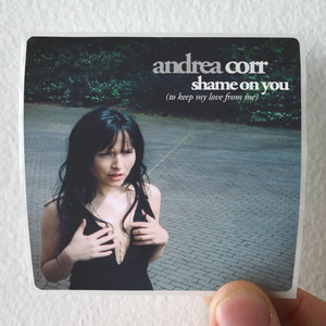 Andrea-Corr-Shame-On-You-To-Keep-My-Love-From-Me-Album-Cover-Sticker Andrea-Corr-Shame-On-You-To-Keep-My-Love-From-Me-Album-Cover-Sticker