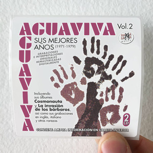 Aguaviva-Sus-Mejores-Aos-Vol-2-Album-Cover-Sticker Aguaviva-Sus-Mejores-Aos-Vol-2-Album-Cover-Sticker