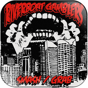 The Riverboat Gamblers smashgrab Album Cover Sticker Album Cover Sticker