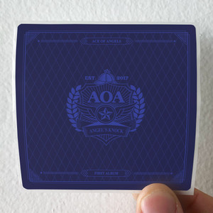 AOA-Angels-Knock-Album-Cover-Sticker AOA-Angels-Knock-Album-Cover-Sticker