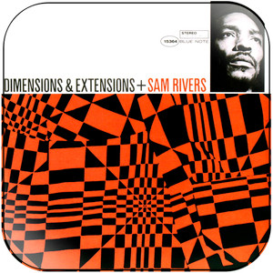 Sam Rivers dimensions and extensions Album Cover Sticker Album Cover Sticker