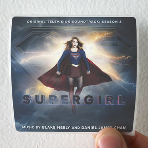Blake-Neely-Supergirl-Original-Television-Soundtrack-Season-3-Album-Cover-Sticker