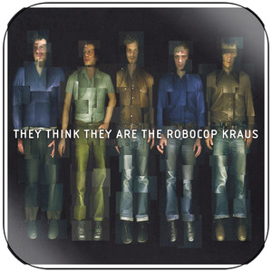 The Kraus Robocop they think they are the robocop kraus Album Cover Sticker Album Cover Sticker