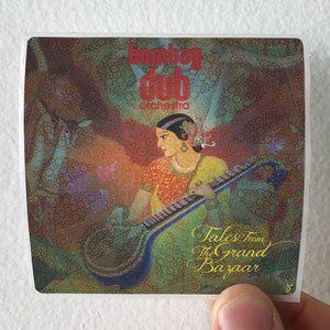 Bombay-Dub-Orchestra-Tales-From-The-Grand-Bazaar-Album-Cover-Sticker Bombay-Dub-Orchestra-Tales-From-The-Grand-Bazaar-Album-Cover-Sticker