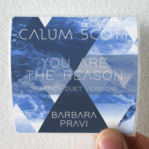 Barbara-Pravi-You-Are-The-Reason-French-Duet-Version-Album-Cover-Sticker