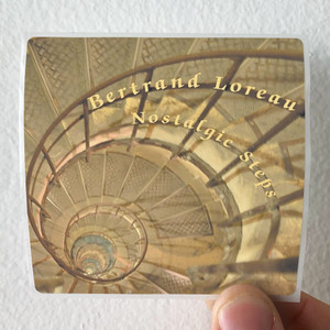 Bertrand-Loreau-Nostalgic-Steps-Album-Cover-Sticker