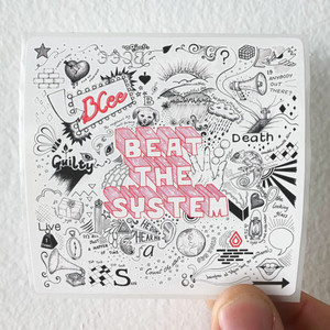 BCee-Beat-The-System-Album-Cover-Sticker