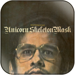 Omar Rodriguez-Lopez unicorn skeleton mask Album Cover Sticker Album Cover Sticker Omar Rodriguez-Lopez unicorn skeleton mask Album Cover Sticker Album Cover Sticker