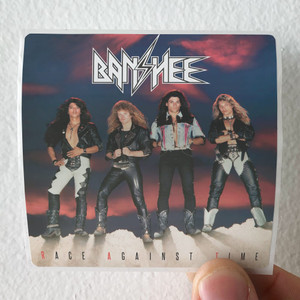 Banshee Race Against Time Album Cover T-Shirt Black