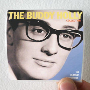 Buddy-Holly-The-Buddy-Holly-Collection-Album-Cover-Sticker Buddy-Holly-The-Buddy-Holly-Collection-Album-Cover-Sticker