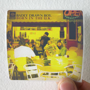 Badly-Drawn-Boy-Born-In-The-Uk-Album-Cover-Sticker Badly-Drawn-Boy-Born-In-The-Uk-Album-Cover-Sticker