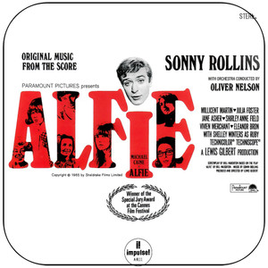 Sonny Rollins alfie Album Cover Sticker Album Cover Sticker