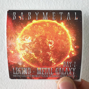 BABYMETAL Legend Metal Galaxy Album Cover Sticker