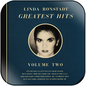 Linda Ronstadt greatest hits volume 2 Album Cover Sticker Album Cover Sticker Linda Ronstadt greatest hits volume 2 Album Cover Sticker Album Cover Sticker