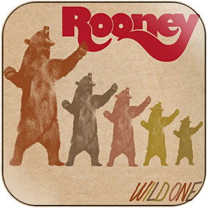 Rooney wild one Album Cover Sticker Album Cover Sticker
