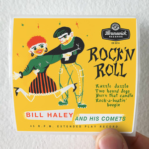 Bill-Haley-and-His-Comets-Rock-N-Roll-Album-Cover-Sticker Bill-Haley-and-His-Comets-Rock-N-Roll-Album-Cover-Sticker