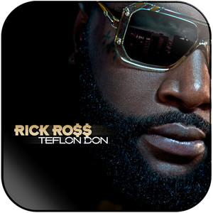 Rick Ross teflon don Album Cover Sticker Album Cover Sticker