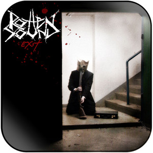 Rotten Sound exit Album Cover Sticker Album Cover Sticker