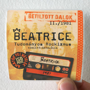 Beatrice Betiltott Dalok Ii1981 Album Cover Sticker Album Cover