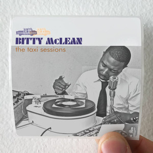 Bitty McLean The Taxi Sessions Album Cover T-Shirt White