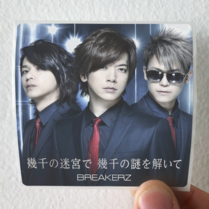 BREAKERZ Crash Build Album Cover Sticker