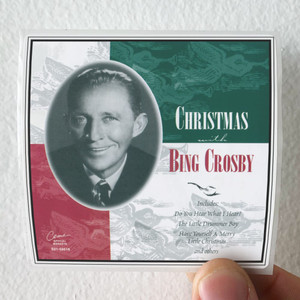 Bing-Crosby-Christmas-With-Bing-Album-Cover-Sticker Bing-Crosby-Christmas-With-Bing-Album-Cover-Sticker